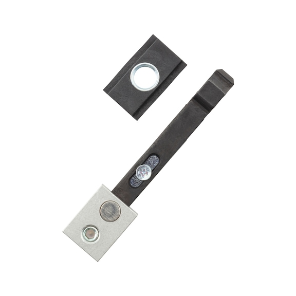 Federklemmung f&uuml;r T&uuml;rschlie&szlig;er mit Gleitschiene - FEDKLE-F.TRSHL-(M.GLEITSHN-IN)-EINSTL-12