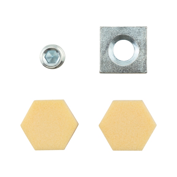 &Ouml;ffnungsbegrenzung f&uuml;r T&uuml;rschlie&szlig;er mit Gleitschiene - OEFFNGBEGRENZR-TRSHL-IGS-12MM