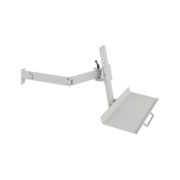 Schwenkarm mit Halterung - SHWNKARM-AUFBAUPRFL-BIM/TSTR-RAL7035FS