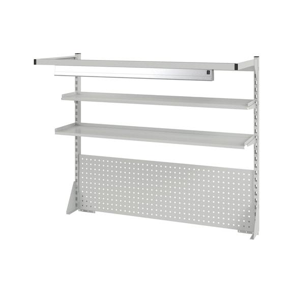 Mounting frame set 4 for workbenches - FRM-WRKBNCH-SET4-1500X1270MM-RAL7035