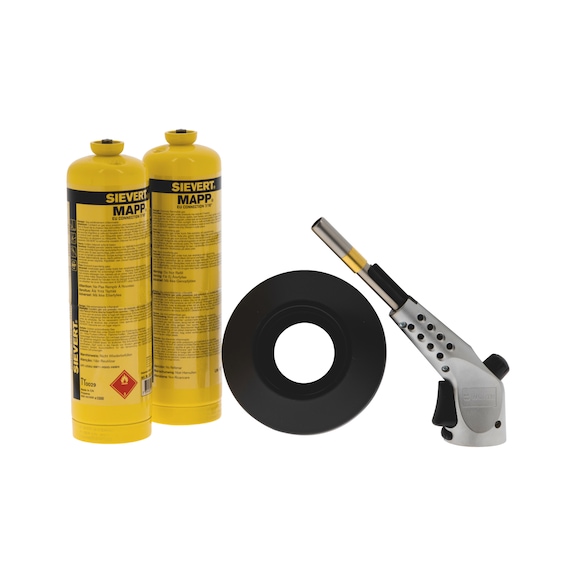 Kit chalumeau et gaz pour brasure forte