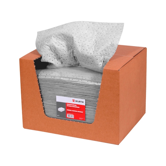 Panno assorbente universale per liquidi - PANNO-ASSORB-LIQUIDI-UNIVERSALE-GRIGIO