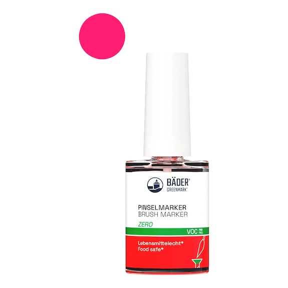 Brush marker Bäder Zero Greenmark - PINSELMRK-BAEDER-BSC-ZER-RT-13050W-15ML