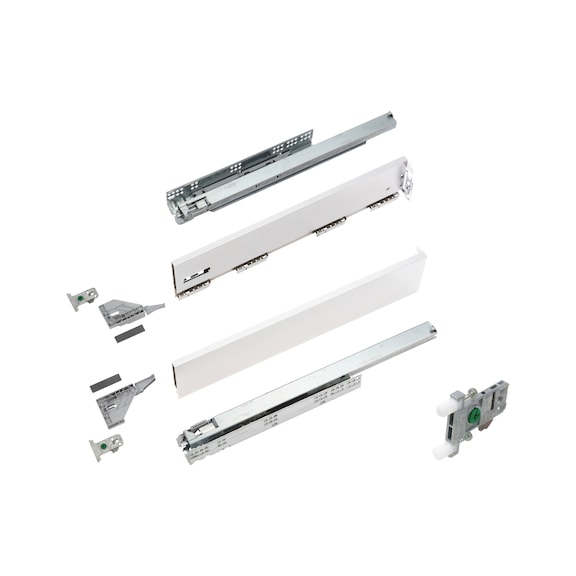 Zargen-Set Vionaro H121 - ZARGSYS-VION-SET-SD-SNOW-H121-70KG-NL500