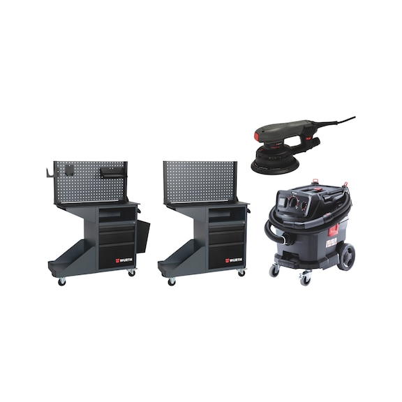 Workshop trolley bodywork equipped 6 pcs - ETS 150-3.0-E POWER-SET-6PCS