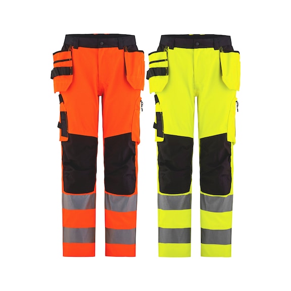 Hi-Vis naisten työhousut KAJO, luokka 2