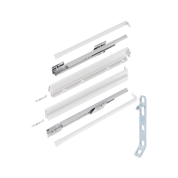 Zargen-Set Nova Pro Scala H90 mit Rechteckreling - ZARGSYS-SET-SCALA-ICE-H90RE-40KG-NL350