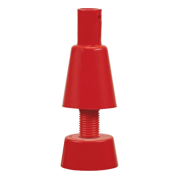 Traffic cone adapter with twist-off cap - ADAPT-LEITKEGEL