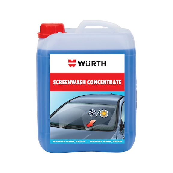 Windscreen cleaner with frost protection down to -8 °C - WSCRNCLNR-ANTIFREZ-BLUE-5LTR