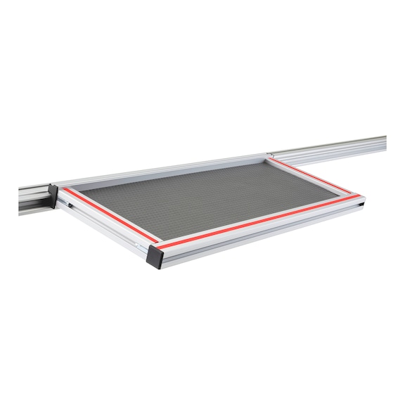 CLIP-O-FLEX<SUP>®</SUP> tray Keyboard - COF-HALTER-KEYBOARD-650X255MM