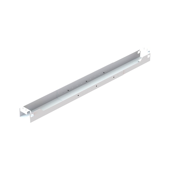 Adjustable cable tray for desk frames - CBLTRY-WHITE-(L1040-1840MM)