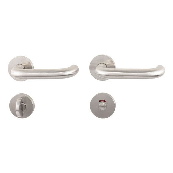 Türdrücker A 602 - TD-A2-A602-ROS-WC-L/R-MATT