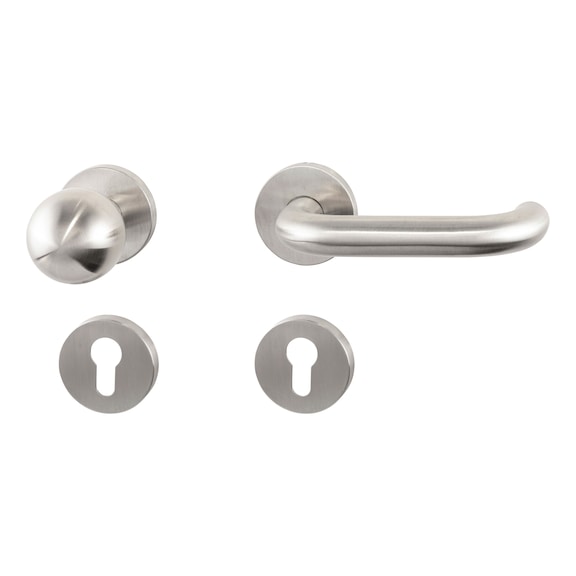 Türdrücker A 602 FS - TD A2-A602/FS-WE-ROS-PZ-R-MATT