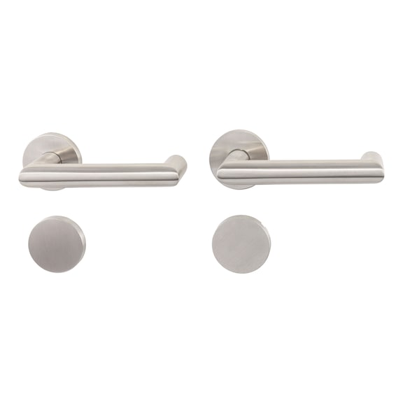 Poign&eacute;e de porte  A 607 - DH-A2-A607/FS-ROS-BLIND-MATT