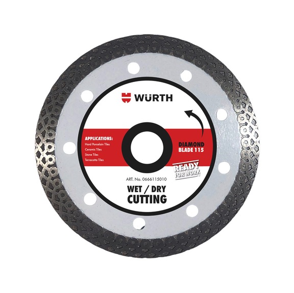 Diamond cutting discs for wet tiled floors Ceram-W - CUTDISC-DIA-JAGUAR-230MM