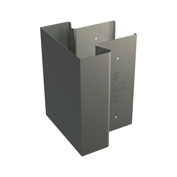 W-AKU® väliseinäkiinnike puurankaan