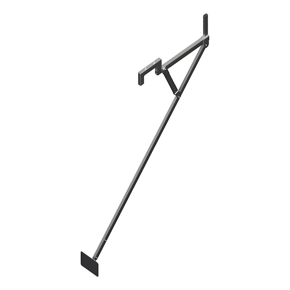 Variable post lower section for the pitched roof edge protection system in the box gutter - POST-LOW-PART-BOXGUTTER-VARI-PLUMBERWALK