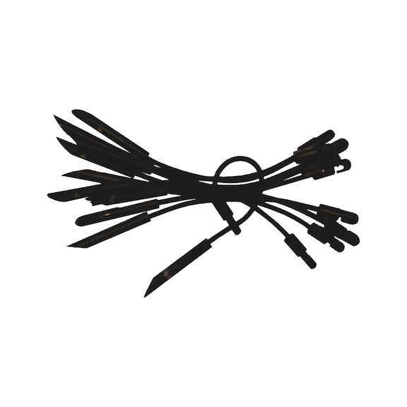 Toggler ankerstroppe Stropper til fastg&oslash;relse af stilladsafd&aelig;kning