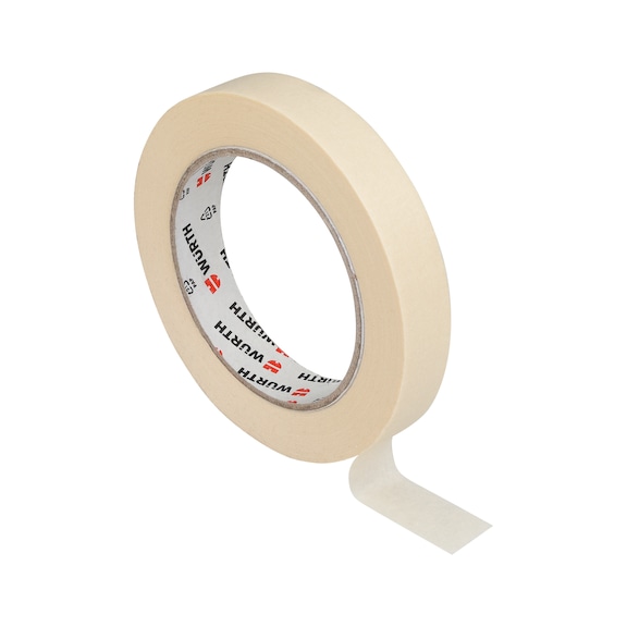 Masking tape, regular quality - MASKTPE-GWB-WHTE-W19MM-L50M