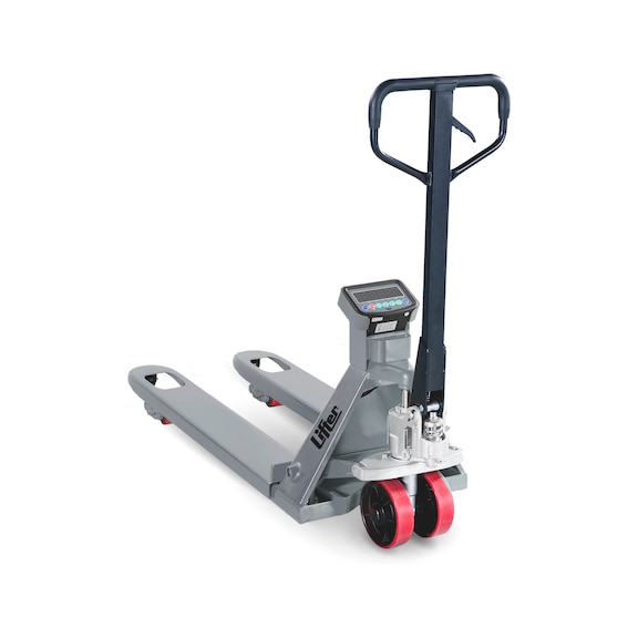 Transpallet manuale con pesa