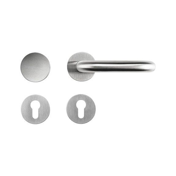 Poignée de porte A 602 FS - DH-A2-A602/FS-ROS-BLIND-MATT
