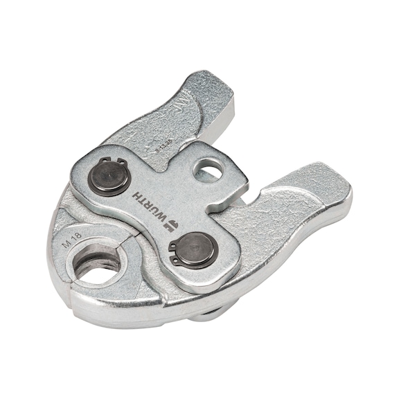 Mini radial clamping jaw with M contour