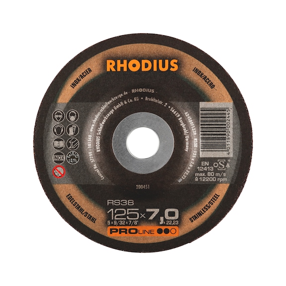 Roughing disc Rhodius RS38