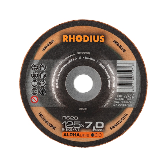 Roughing disc Rhodius RS28