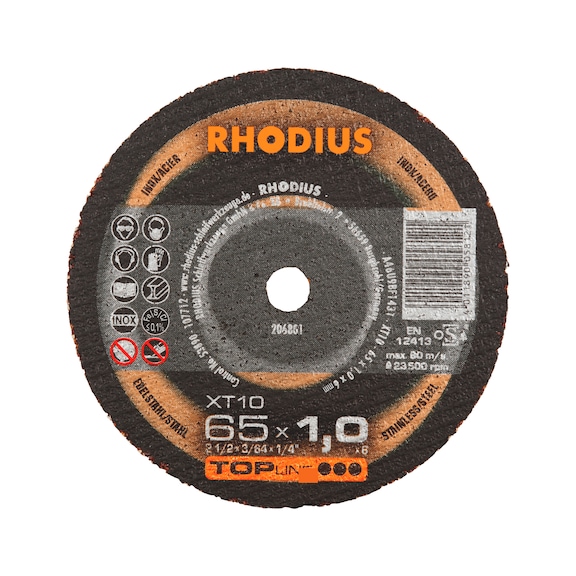 Cutting disc Rhodius XT10 Mini
