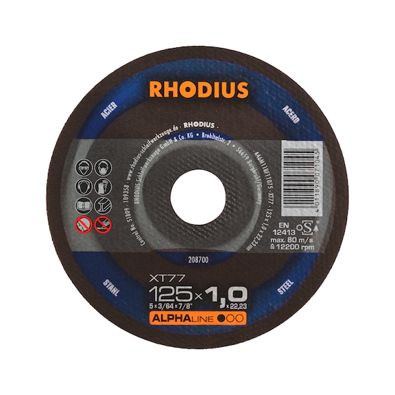 Cutting disc Rhodius XT77