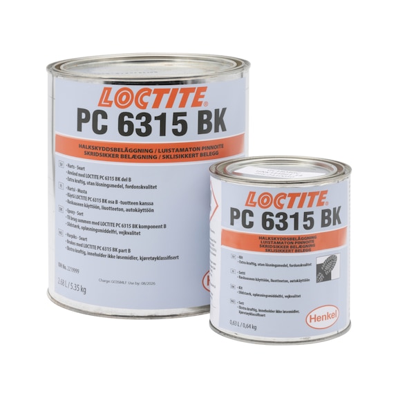 Liukuestepinnoite, ajoneuvoliikenne, LOCTITE - LIUKUESTEPINN AJON.LIIK LOCTITE PC6315