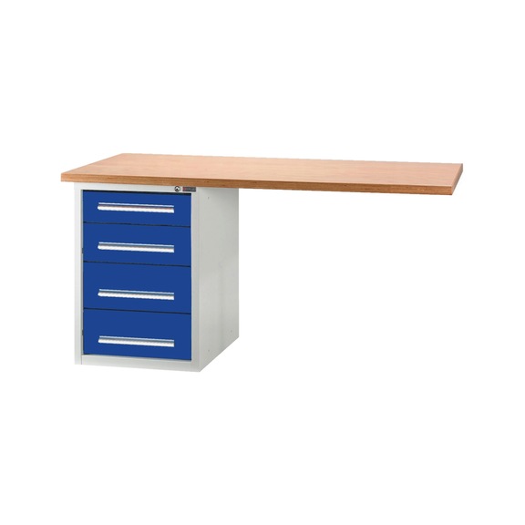 Workbench BASIC WUS 1 - WRKBNCH-STA-BASIC-WUS1/4-FIX-1500MM