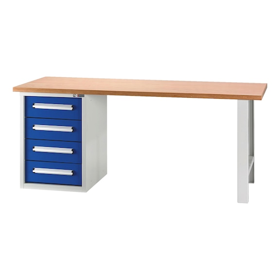 Werkbank BASIC WUS 1 - WRKBANK-STA-BASIC-WUS1/4-FIX-2000MM