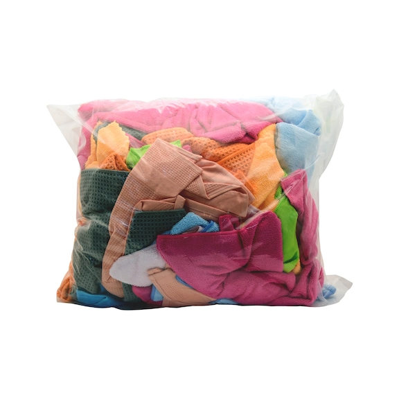 Mix af mikrofiberklude - MIX AF MIKROFIBERKLUDE 40X40CM 3KG