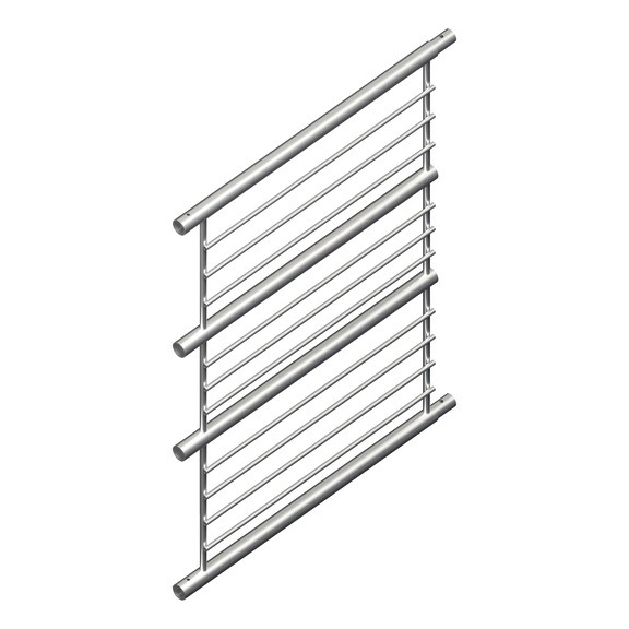 Seitenschutzgitter 4-fach - SEITENSCHUTZGITTER 4-FACH 1M