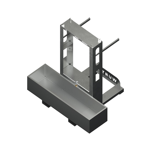 Transport pallet for pitched roof edge protection systems, verge, ridge and beam - TRANPALT-SYS-RIDGE-VERGE-WOODRAFTER