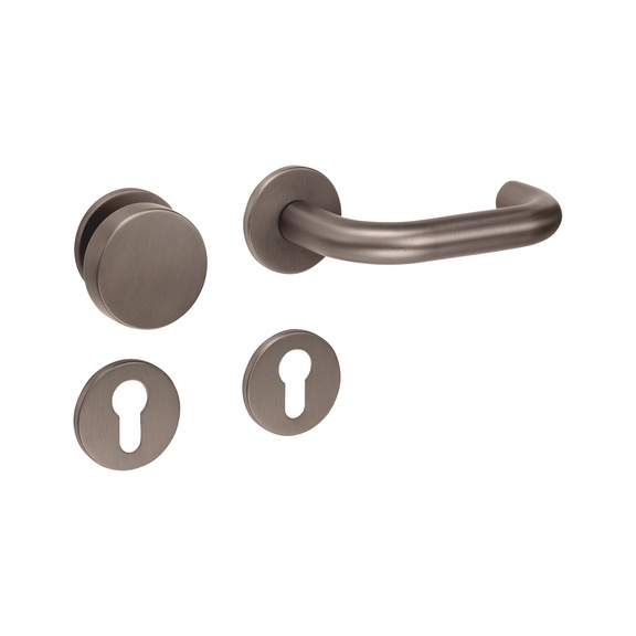 Türdrücker A 252 - TD-A2-A252-CLCKFX-ROS-WE-PZ-R-TITAN-SATI