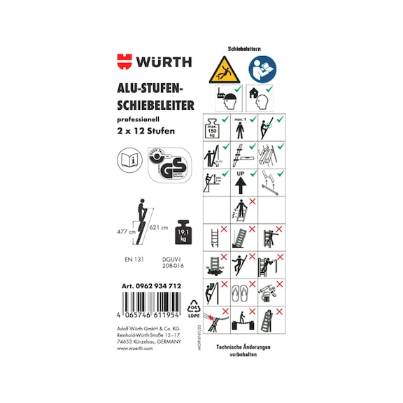 Artikel-Aufkleber - ETIK-(F.LEI-0962934712)-PVC