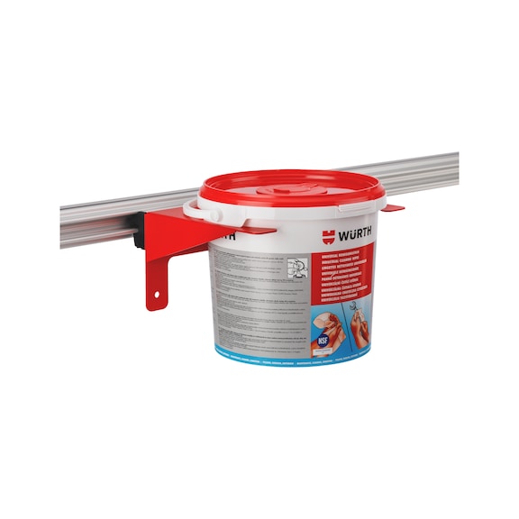 CLIP-O-FLEX<SUP>&reg;</SUP> mobile handwash holder