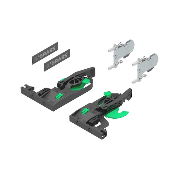 Vionaro V8 Zubehör Set's für H72/H89/H121 und H200/H250/Crystal - RASTKUPPL-SET-(F.V8-H72/89/121)-ZI