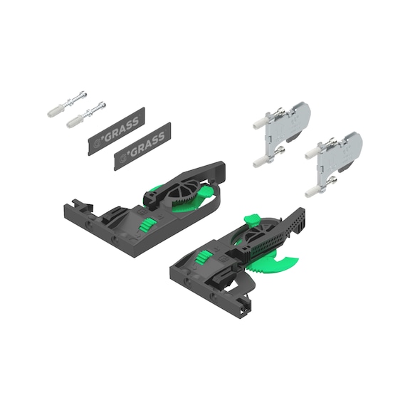 Vionaro V8 Zubeh&ouml;r Set's f&uuml;r H72/H89/H121 und H200/H250/Crystal - RASTKUPPL-SET-(V8-H200/CRY/H250)-ZI