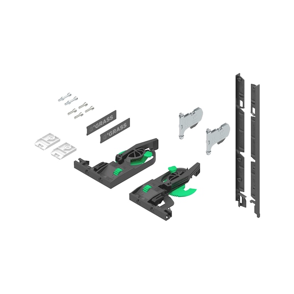 VIONARO V8 Zubeh&ouml;r Innenblende f&uuml;r Innenschubkasten H89, H200 und Crystal - INBLND-ZB-SET-VIONARO-V8-H200-2D-ZIRKON