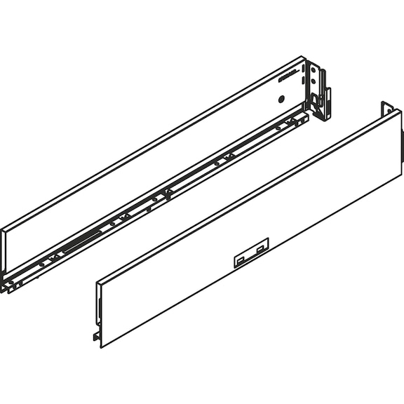 VIONARO V8 drawer H89 - FRMSYS-VION-V8-H89-ICE-NL350