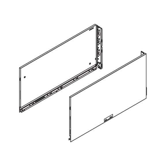 VIONARO V8 Frontauszug H250 - ZARGSYS-VION-V8-H250-ICE-NL600