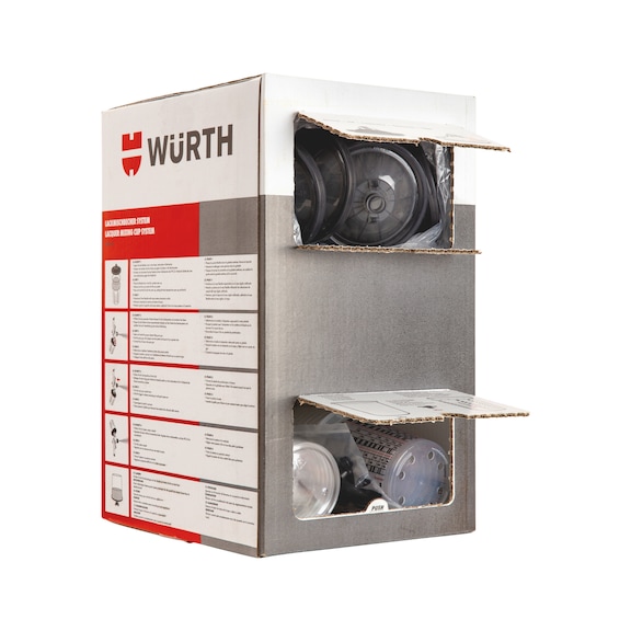 Paint mixing cup system - 1