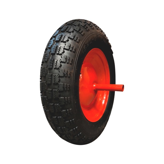Pneumatic wheel for 90 l professional wheelbarrow - PNEUWHL-RBR/ST-(F.WHLBARROW 90LTR)-D350
