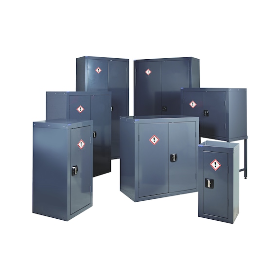 Security floor cupboards CoSHH QMP