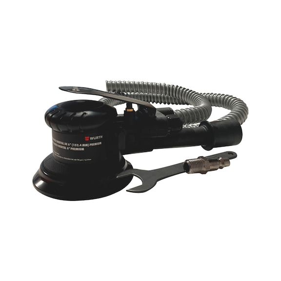 Pneumatic random orbital sander ergonomic - RANORBSNDR-PN-ORBITAL-ROTOR-6IN