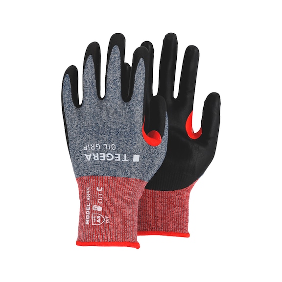 Cut-resistant glove Ejendals TEGERA® OIL GRIP 8855