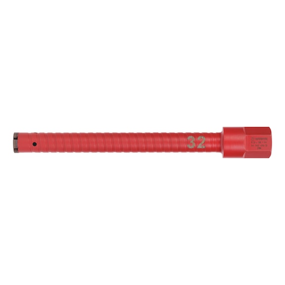 Diamant-Trockenbohrkrone Beton Softschlag 1 1/4 Zoll - BOKRO-TRO-DIA-SOFT-1 1/4ZO-D32-AL300MM